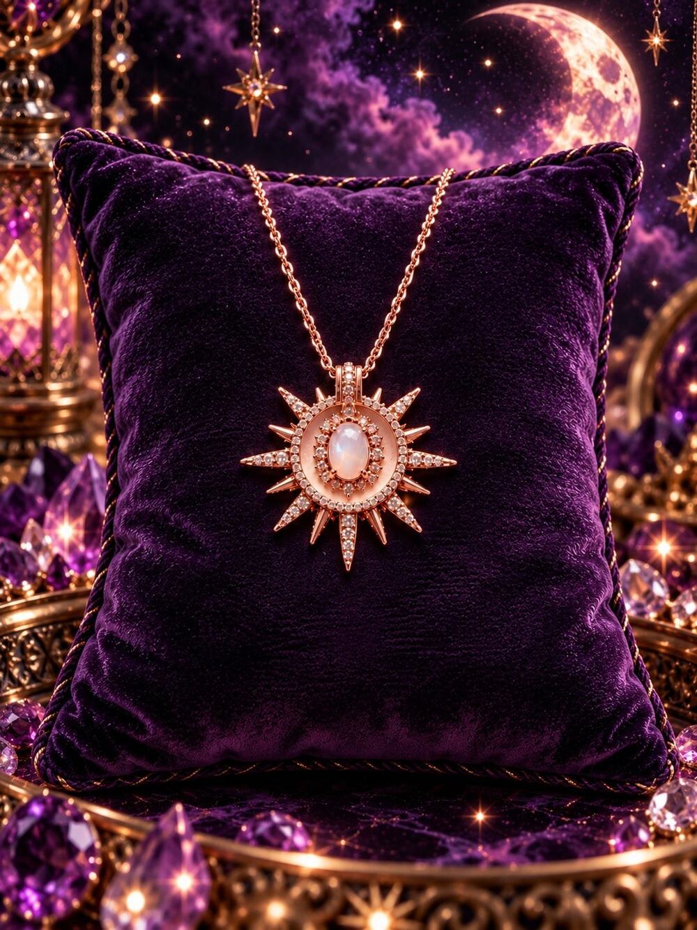 Beautifully Remembered - Bomb Party HALO Necklace
